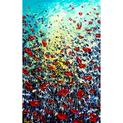 Caribbean Skies 30x46