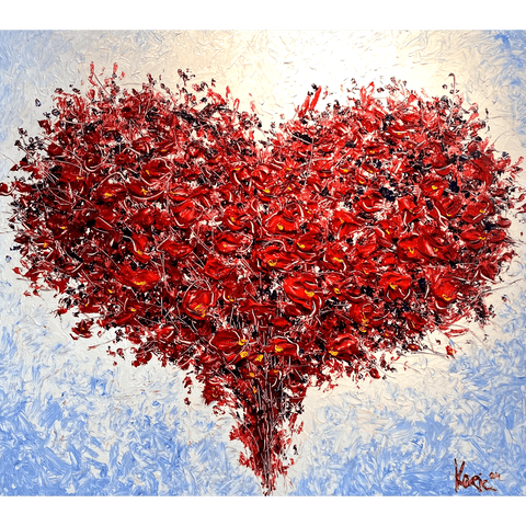 Crimson Coeur 40x45