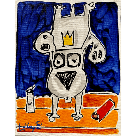 Downward Dog 8x10