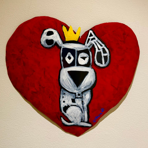 Royal heart 18x17