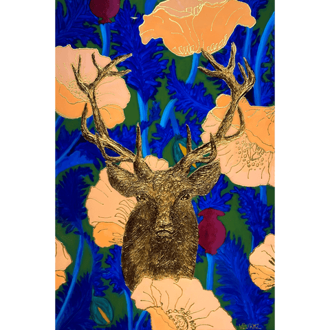 Golden Stag 24x36