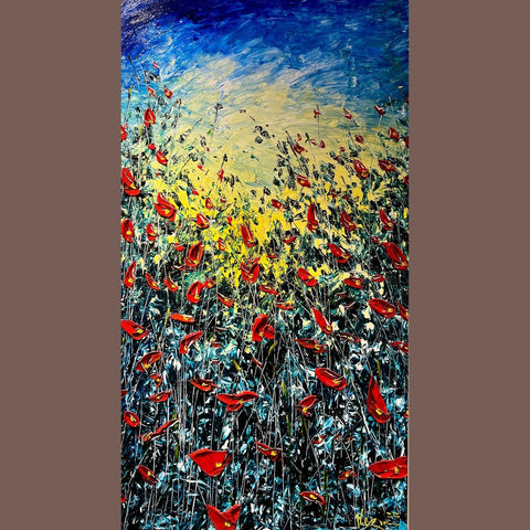 Spring Flourish 40x72