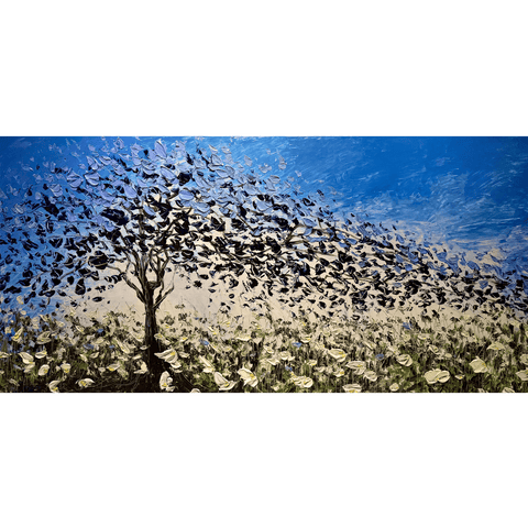 Blustering Blues 46x94