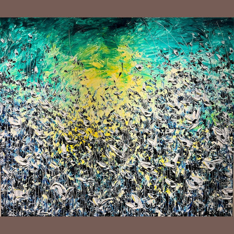 Tropical Skies 72x84