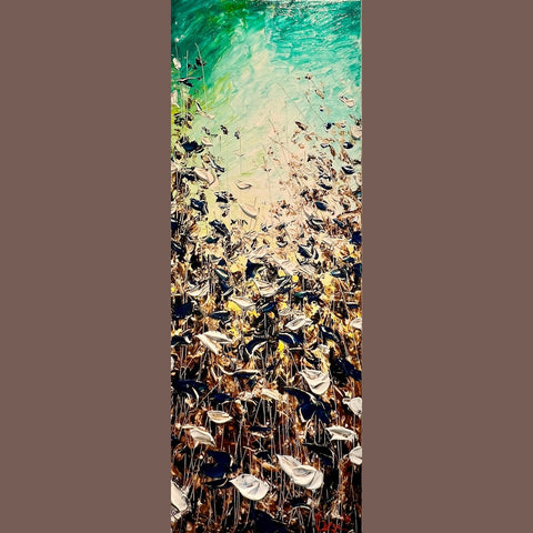 Tranquil Teal III 20x55