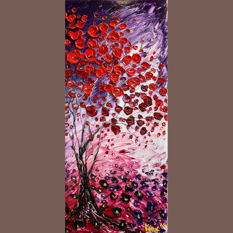 Lilac Horizon 18x40