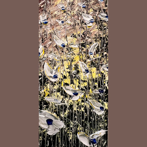 Earthen Bloom II 12x32