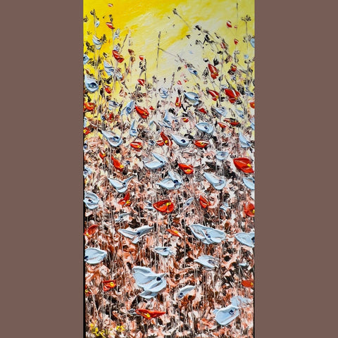 Autumn Blossoms ll 23x47