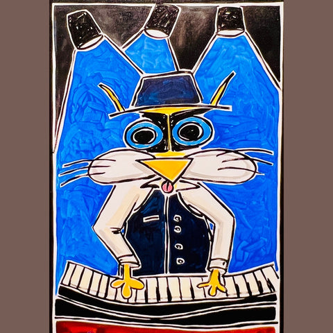 That Cat Can Play 24x36