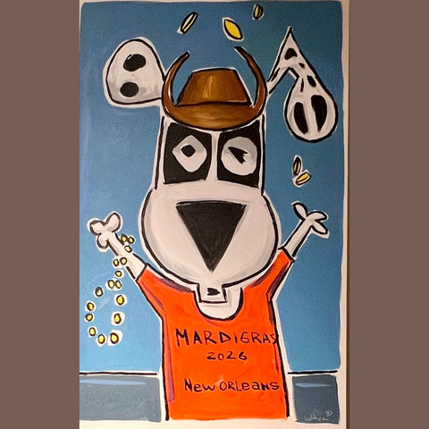 Fat Tuesday First Timer 30 × 48