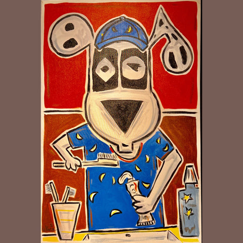 Brush Away the Day 30 × 46