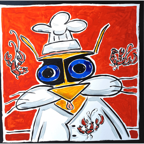 Seafood Silliness 36x36