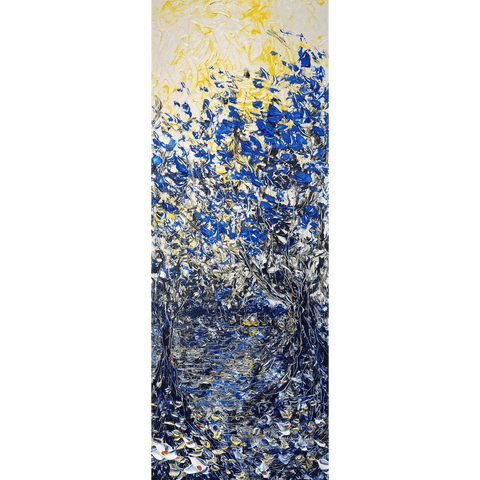 Shimmery Blue 22x56