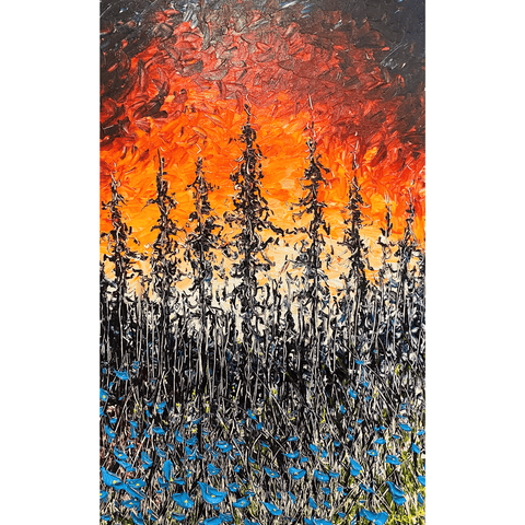 Blistering Pines 30x46