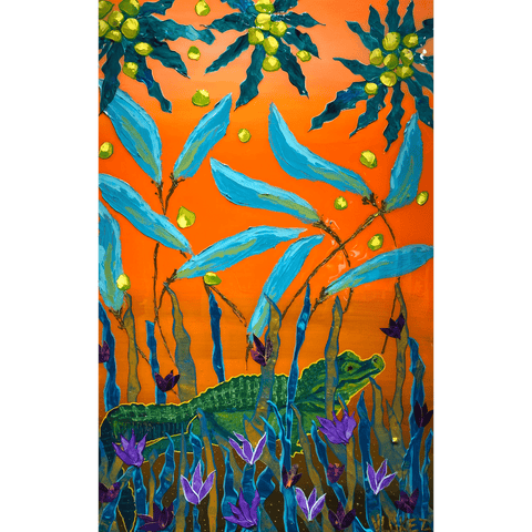 Baskin' in the Sun 30x46 - Kezic Gallery