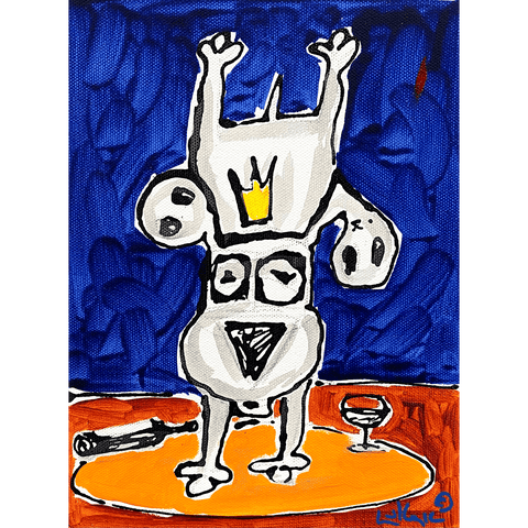 Wine n' Yoga 8x10 - Kezic Gallery